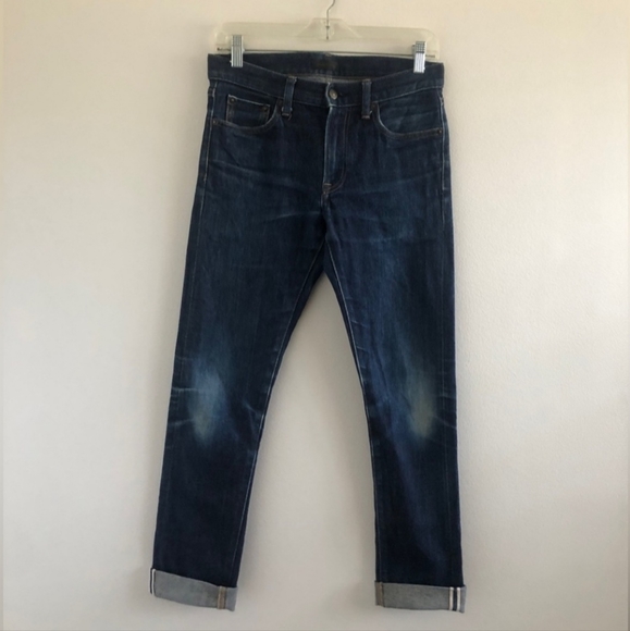 Uniqlo Other - Uniqlo Slim Selvedge Denim Jeans (28x32)
